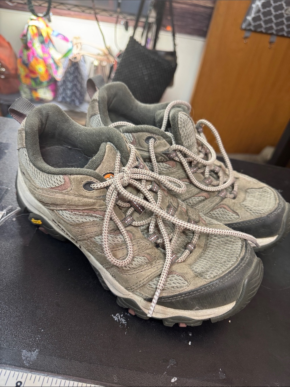 Women’s  Olive Hiking Sneakers - [Merrell]
